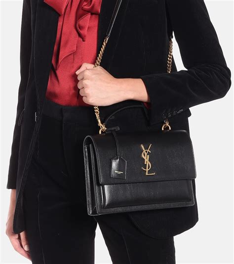 ysl mini sunset bag|ysl sunset medium chain bag.